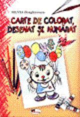 Carte de colorat desenat si numarat